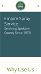 Mobile Screenshot of empirespray.com